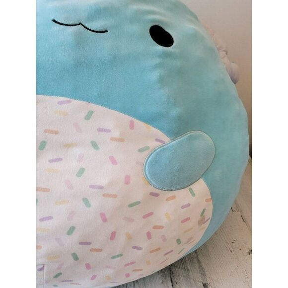 Squishmallow Axolotl red balloon jumbo RARE plush animal blue - Picture 6 of 16